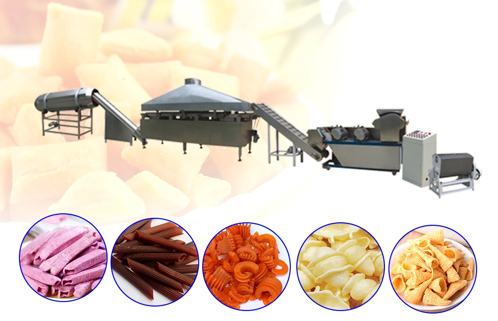 Potato Chips Production Line/Twist Potato Machine/Snack Food &#160; Machine