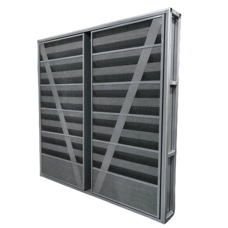 Cooling Tower Inlet Attenuators and Screens Single or Double Leaf Acoustic Door