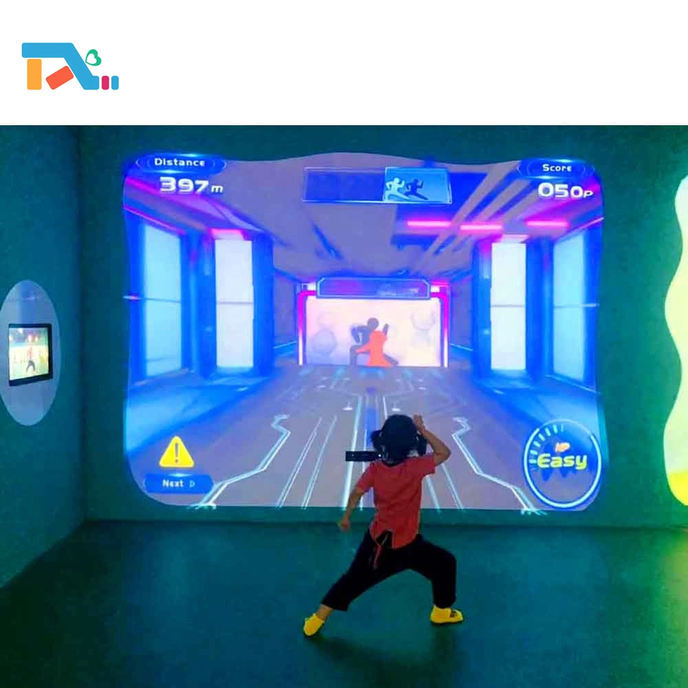 Simulador interactivo para niños juegos de deporte simulador de deportes de interior