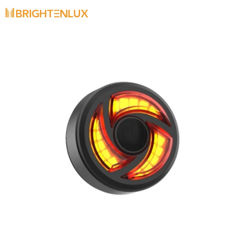 Brillante brillante Diseño inteligente aluminio material Luz trasera 2 Modos para Choiices USB COB LED bicicleta trasera Luz trasera