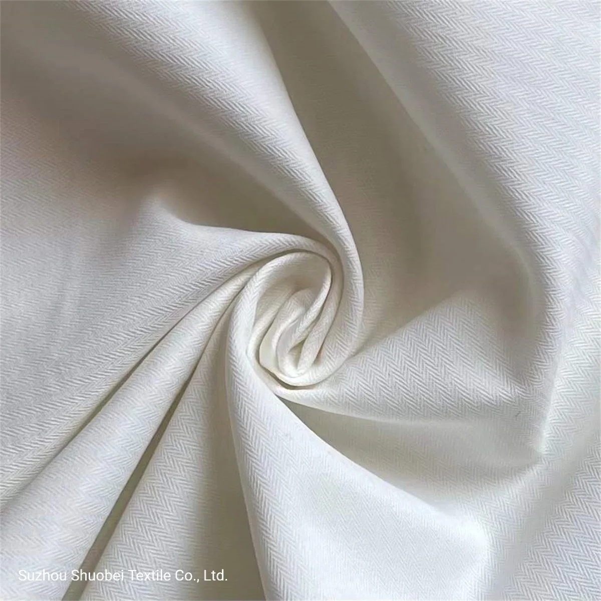 Matte Nylon Cotton Interwoven Turned 3/1 Twill Fabric for Pants and Casual Cloth