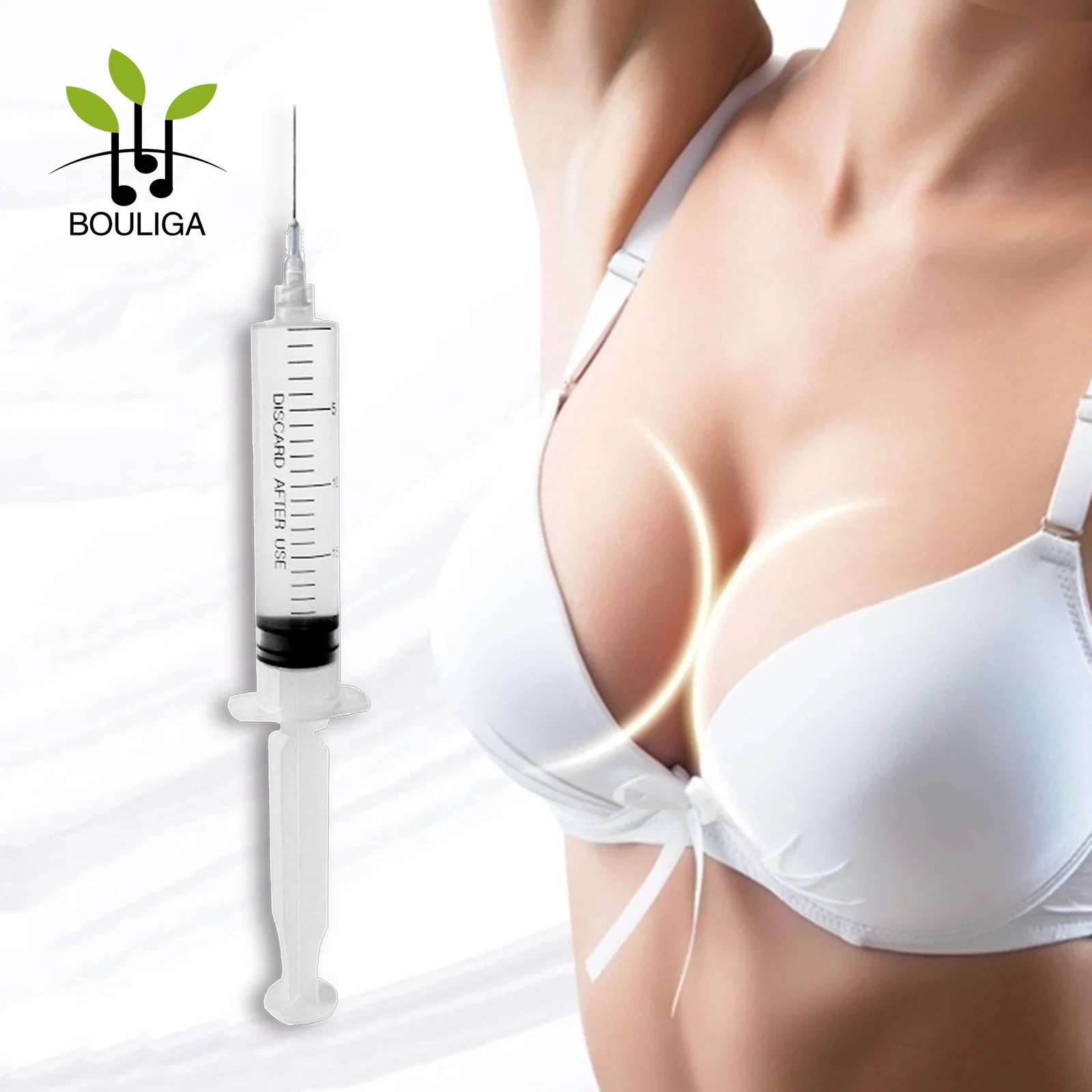 Bouliga Manufacturing and Trade Dermal Filler 20ml Cross Linked Hyaluronic Acid Deep Line für Brust und Buttock