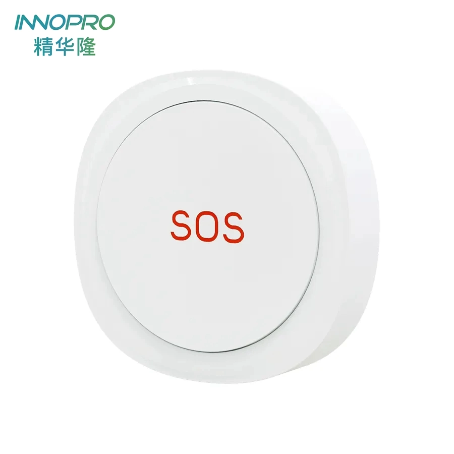 Tuya Zigbee Botón Sos ancianos Alarma sensor resistente al agua Botón de pánico de la alarma de emergencia