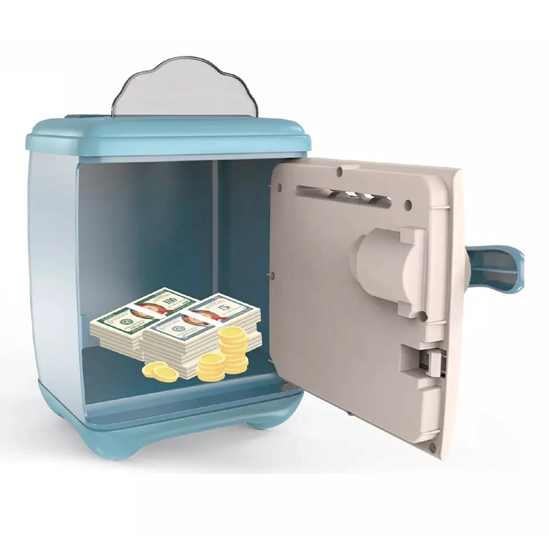 Coffre-fort électronique multifonctionnel de tirelire ATM en gros Boîte à argent drôle de sécurité pour enfants avec mot de passe