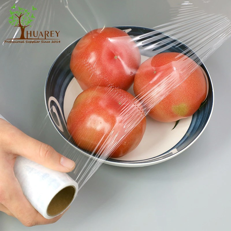 Plastic Hotel Film Clear Food Wrap PVC Stretch Cling Film