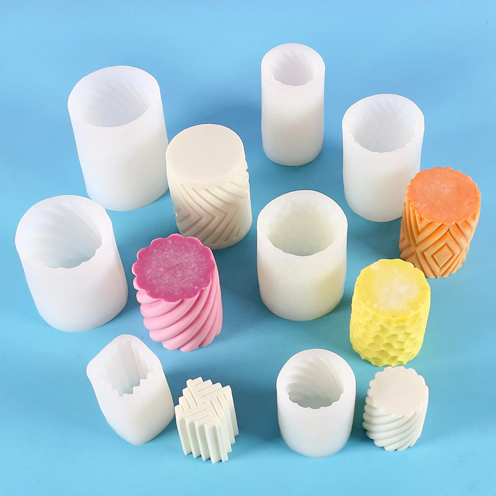 Hot Selling Custom Silicone Candle Molds for Candle Making