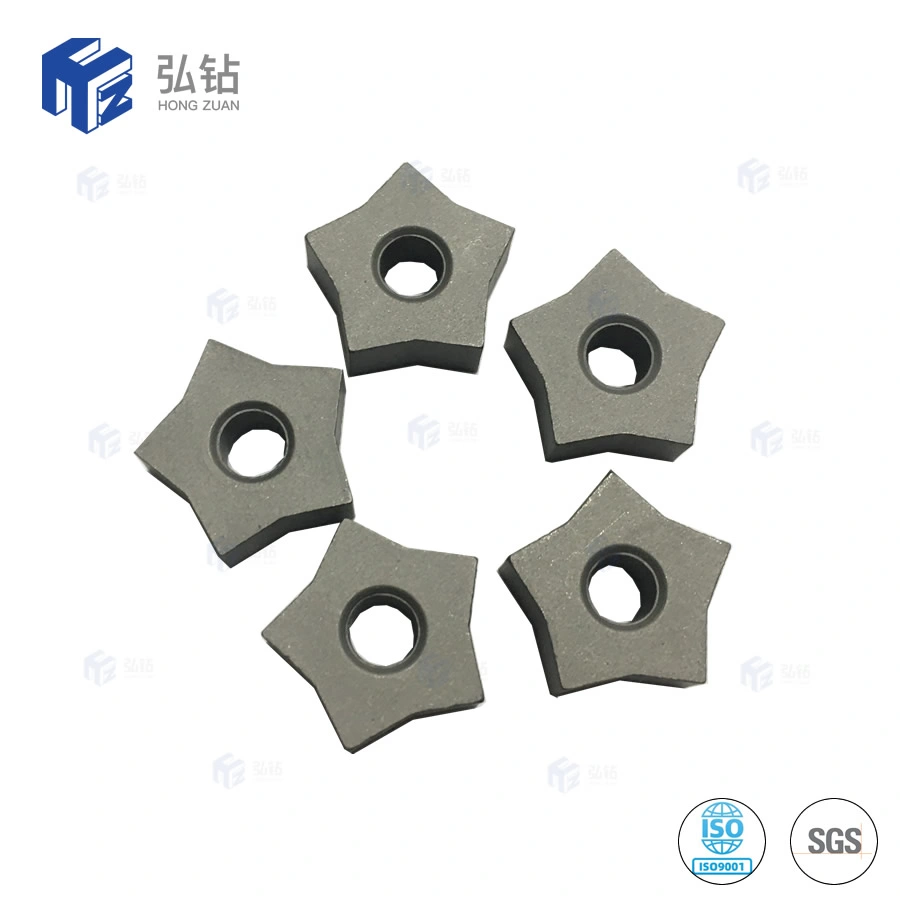 Star & Square Shape Tungsten Carbide Tips for Chain Saw Segments