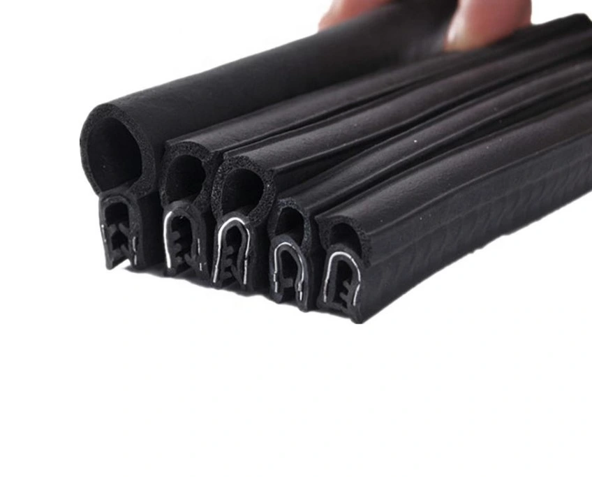 Extrusion UV-Resistant EPDM Black Rubber Protective Car Door and Window Seal