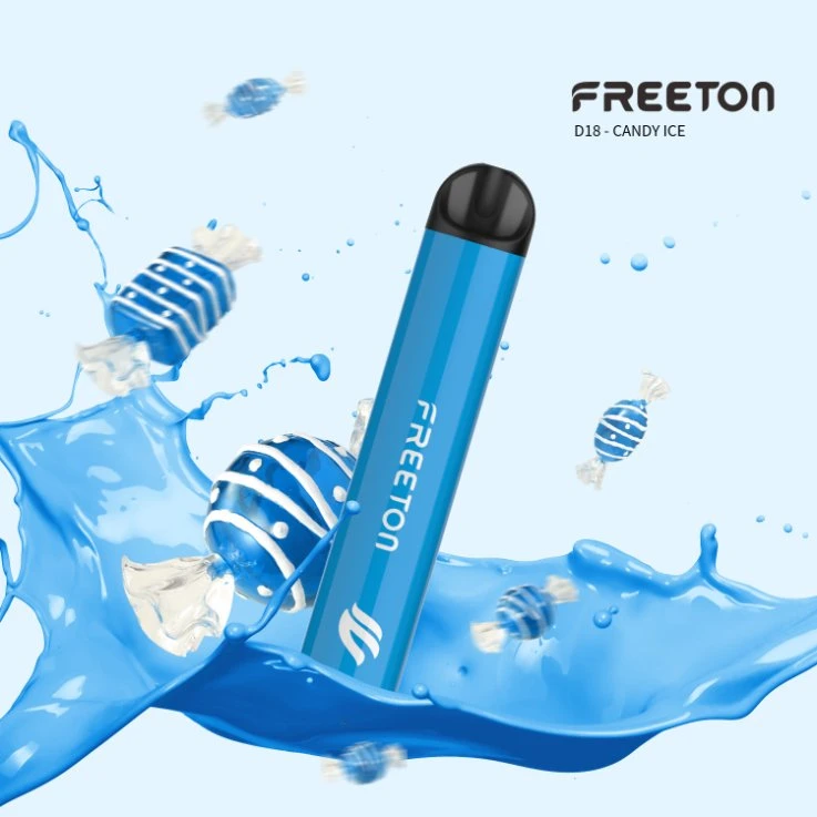 FREETON 2021 Nuevo Diseño vaporizador recargable Muestra gratuita 1500 inhalaciones Mini dispositivo desechable Vape Pen