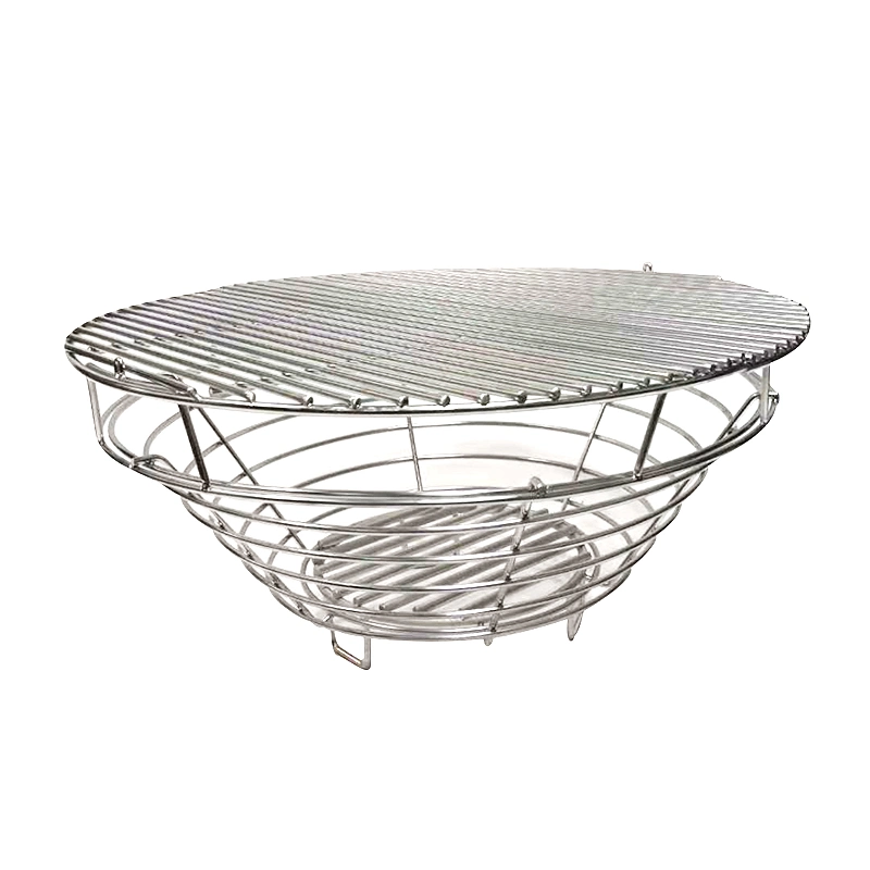 304 Stainless Steel Ash Barbecue Basket / Barbecue Accessories Apply to Kamado Joe