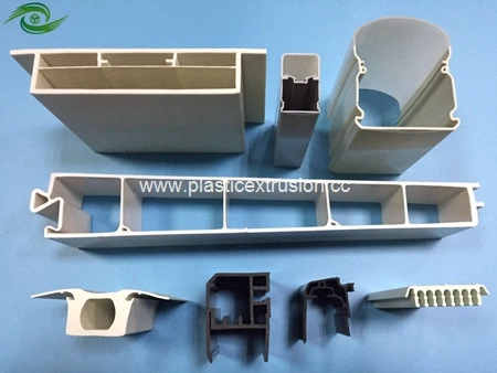 PVC ABS HIPS PC Plastic Extrusion Profiles for Retailing & Construction