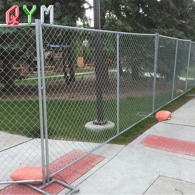 Used Temporary Fence Panels for Sale Industrial Crowd Control Barrier