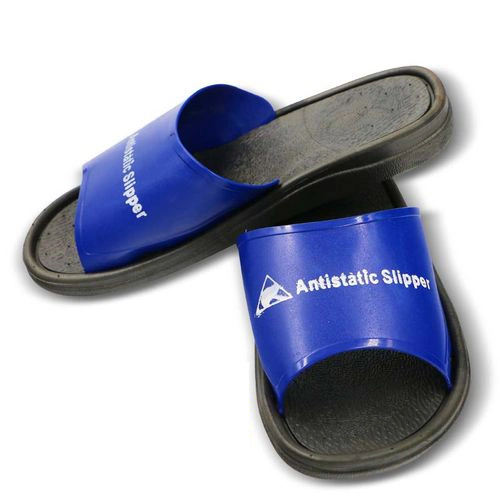 Cleanroom ESD Slipper PVC Material Antistatic for Cleanroom Contamination Control Slipper Shoes