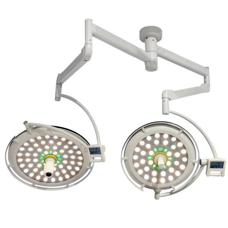 Wall Mounted Ceiling Ot Light Double Dome LED Shadowless Surgical Light Price