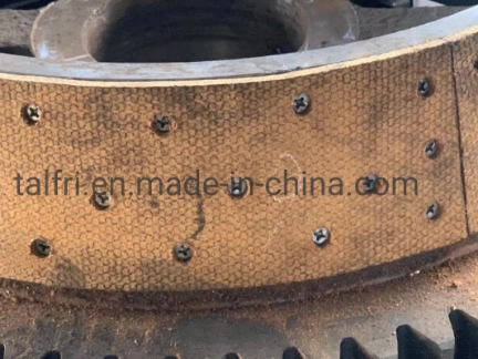 Woven Brake Lining Roll for Construction Pile Works Jkl6 Winch Free Fall Punching Pile Machine