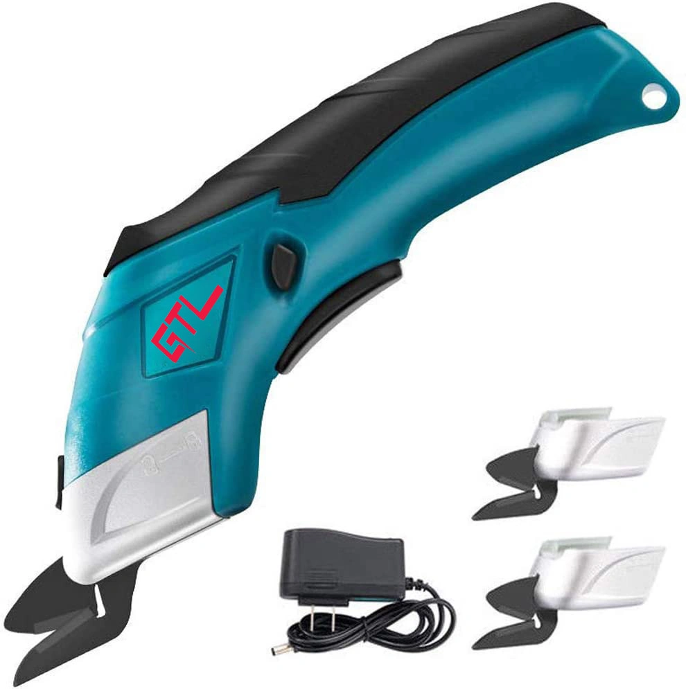 Electric Rotary Cutter 3.6V Cordless Electric Scissor Rechargeable Fabric Shear for Cloth/Paper/Carpet/Leather Cutting (CDSR002)