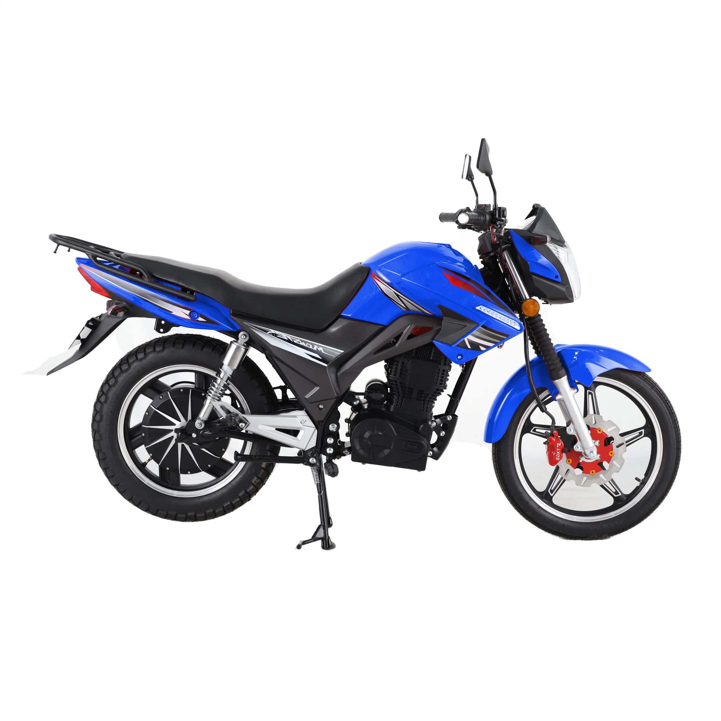 Motocicleta esportiva de corrida Efficient Power E com bateria de lítio de 72V50Ah e 4000W. Alta velocidade de 90km/h. Motocicleta elétrica.
