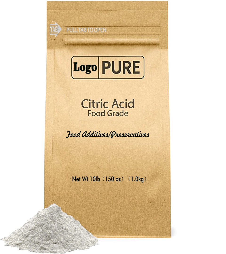 Acide citrique additif alimentaire monohydraté/anhydre/Citrate de sodium E330 BP/USP acide citrique Monohydraté