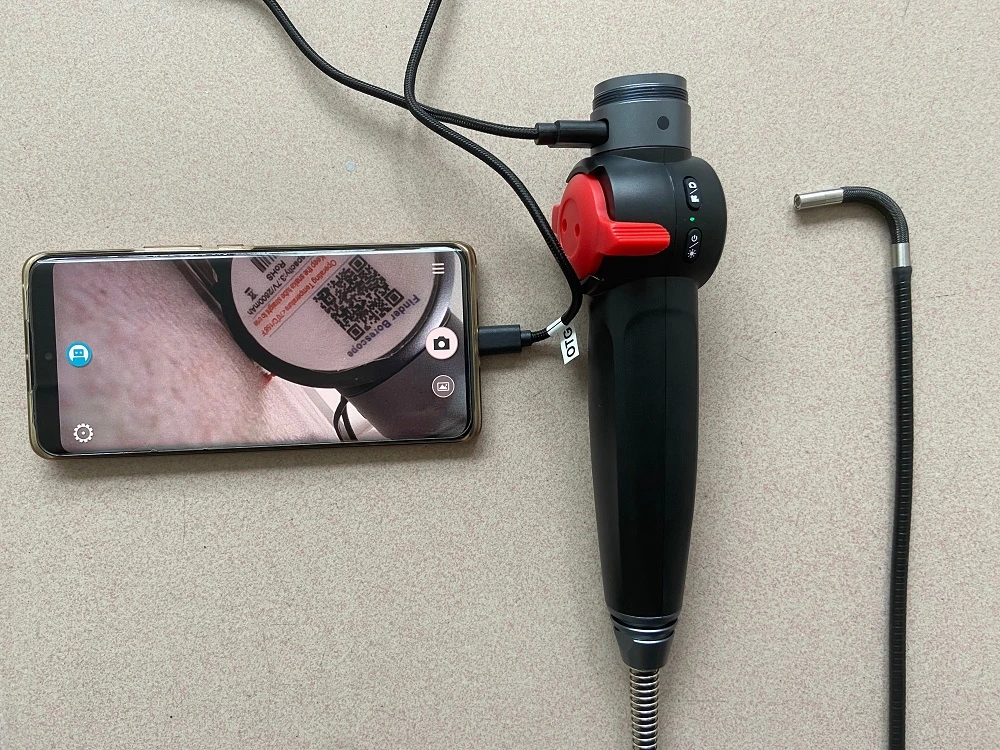 Flexible Video Inspection Borescope with 4.5 Inch Monitor, Cheap Price, High Image Quality