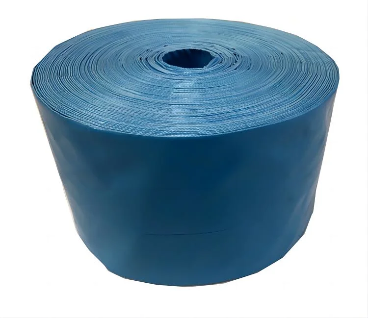 Tubo flexível Layflat suave de fábrica da LT para água de fracking de longa distância Transferir mangueiras de irrigação de lona de Coater Tarp de PVC