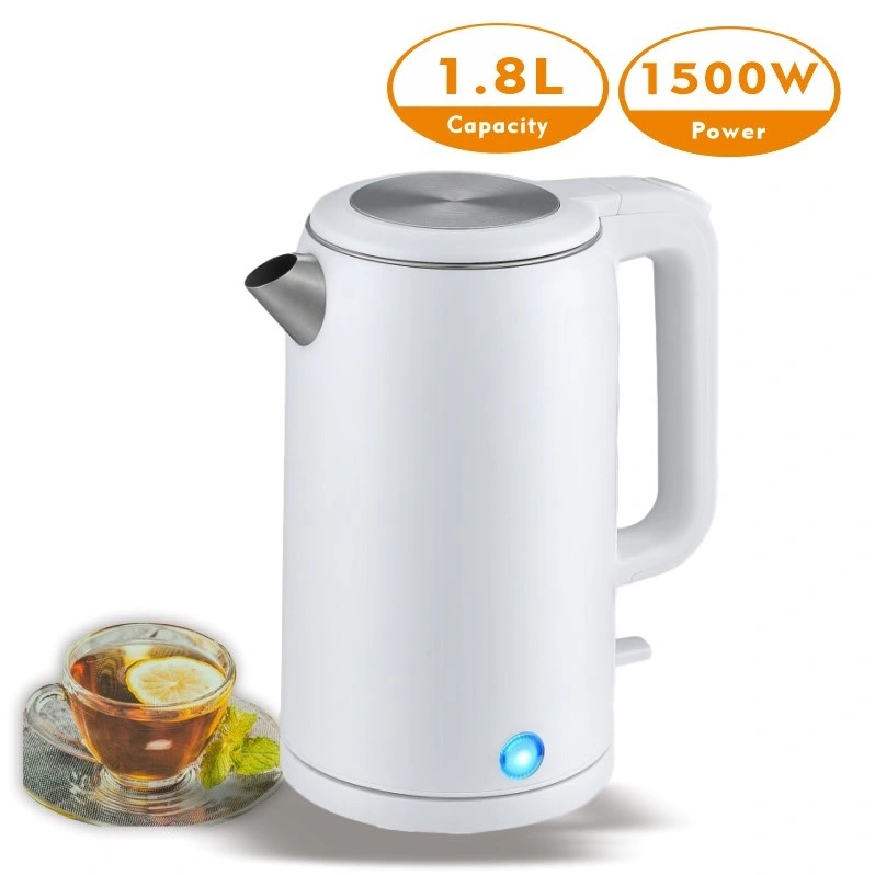 New Model Korean Style Matte Finish 1.8L Stainless Steel Electrical Kettle