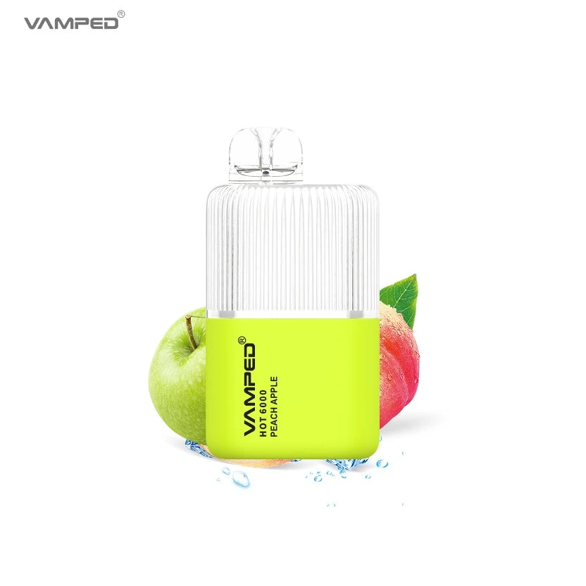 New Cute 6000 Puffs Vamped Custom Vaporizer Disposable/Chargeable Vapes Electronic Cigarette OEM