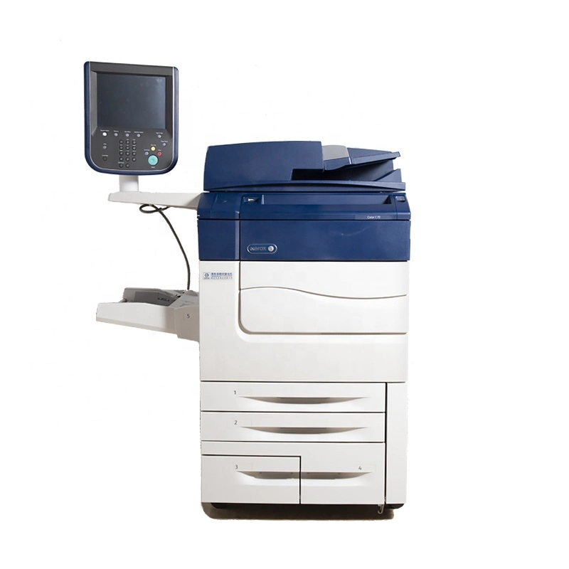 Utilisé copieurs laser couleur utilisé rénové A3 Office pour l'imprimante Xerox C70 C60 Imprimante multifonction 570 A4