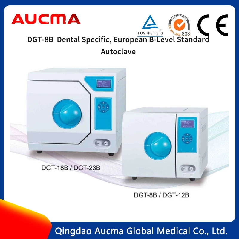 Dental Autoclave Steam Sterilizer Class B for Clinic Dgt-8b