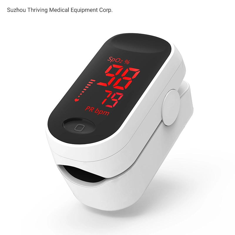 SpO2 Blood Oxygen Heart Rate Fingertip Pulse Oximeter Monitor (THR-PO1)