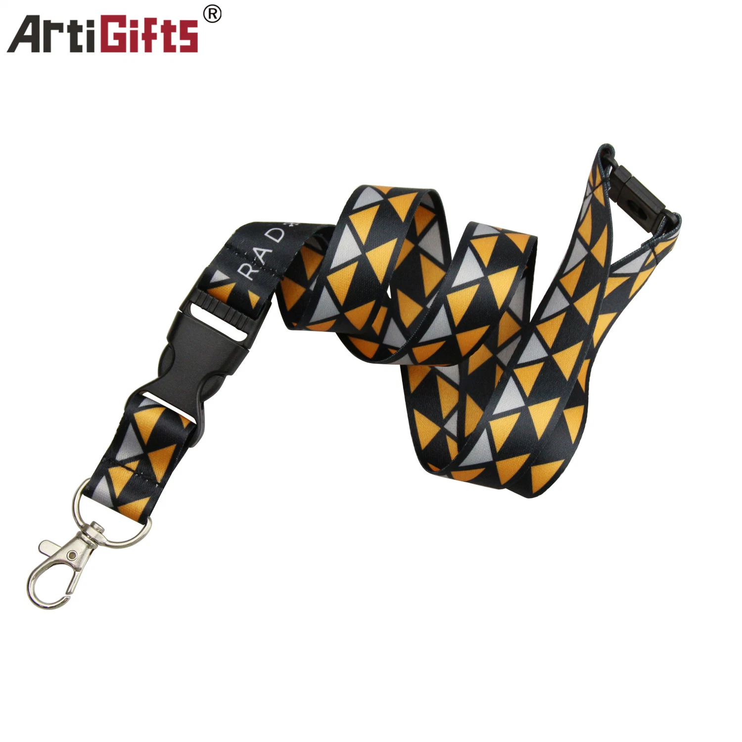 Best Price Yarn Fabric Polyester Hotels Lanyard with Card