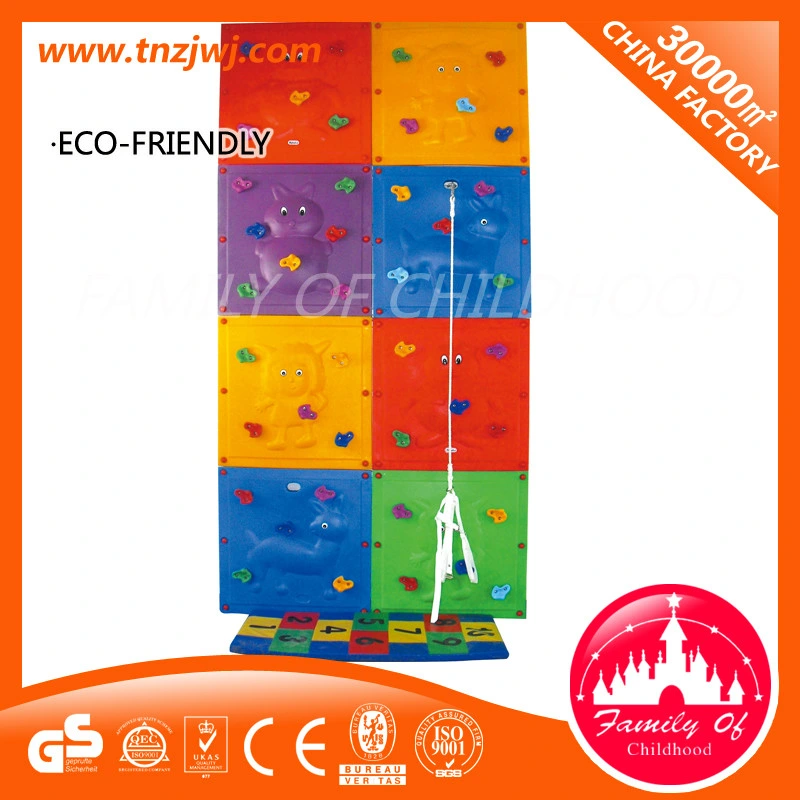 Durable Kids Gecko Climbing Wall Plastic Adventure Facility