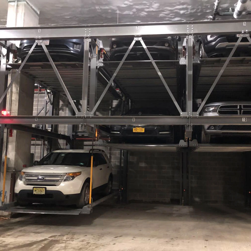 Hydraulisches Lift Parking System Automatische Parkplätze