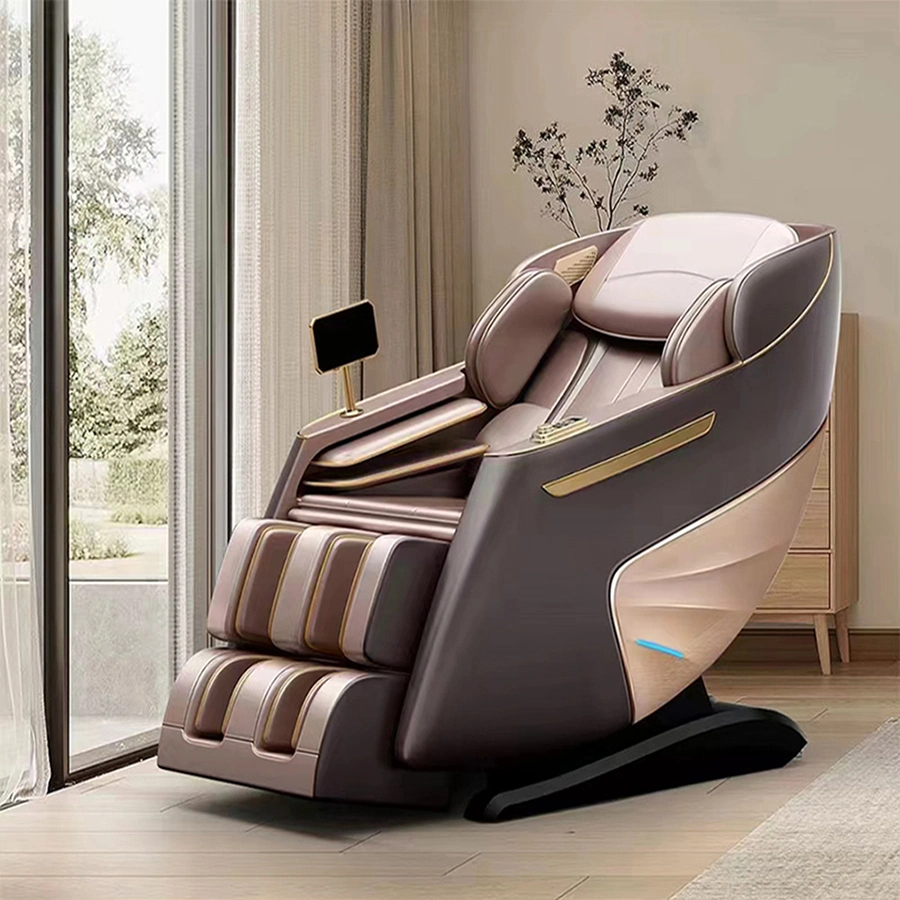 3D SL Track Luxury Recliner Cheap Price Full Body Heating Music Massage Chair