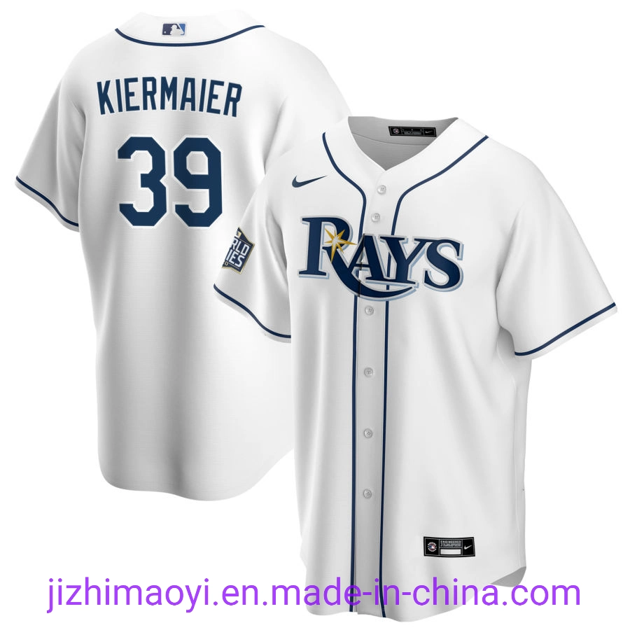 Wholesale/Supplier 2020 World Series Championship Tampa Bay Rays Blake Snell Charlie Morton Austin Meadows Joey Wendle Cool Flex Base Blue White Navy Baseball Jersey