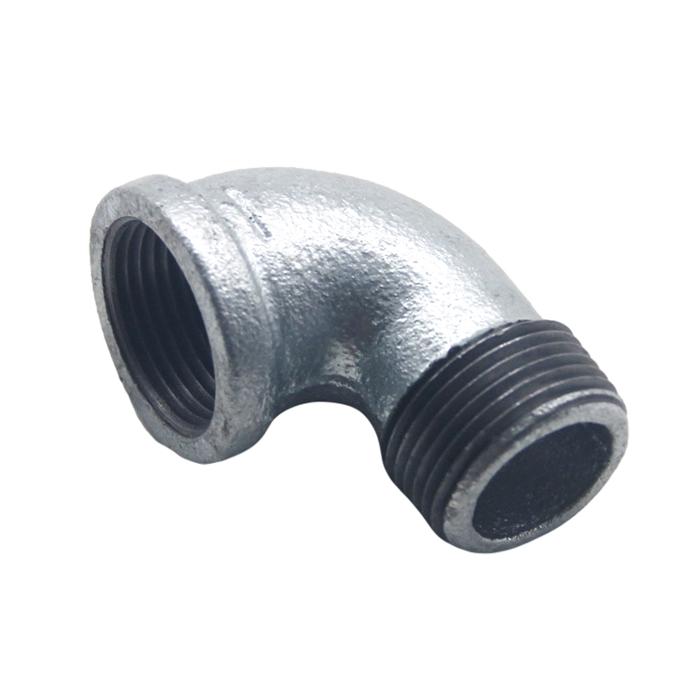 Reducing Elbows Gi Hot Dipped Galvanized Iron Pipe Fittings in Banded or Beaded of BS\DIN Threads Used for Plumbing Connection