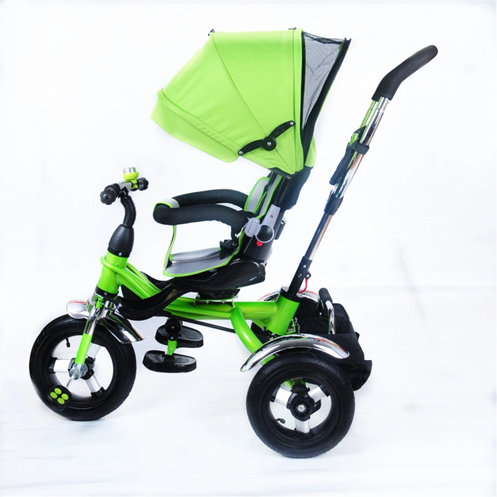 Children Tricycle New Models Iron Kids Push Pedal Car with 3 Wheels Malaysia Manufacture