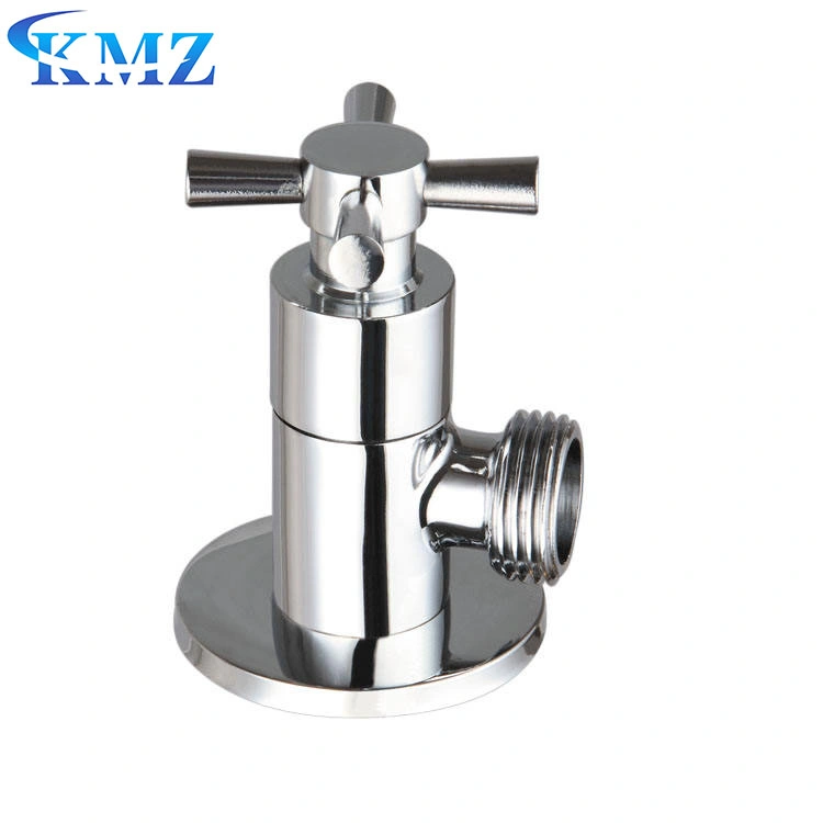 Factory Bathroom Accessories Brass Angle Valve Quick Opening Water Stop Valve