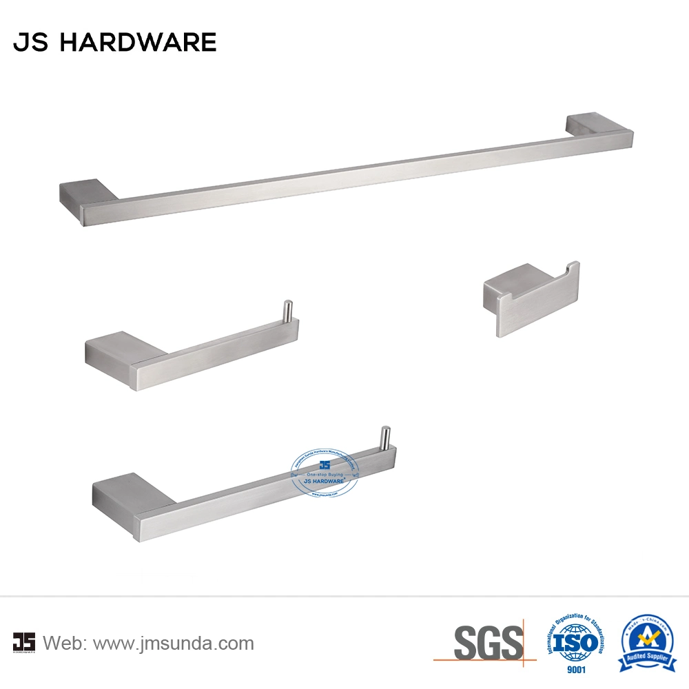 خطاطيف حديثة من الفولاذ المقاوم للصدأ لخطاطيف المرحاض، سكة حديد من منشفة حامل الورق أكسسوارات الحمامات