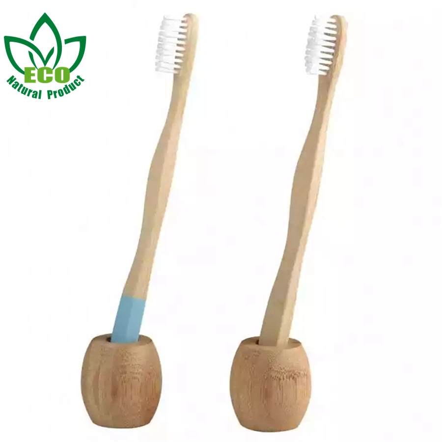 Nuevo estilo ecológico 100% de bambú natural Cepillo de Dientes Soporte Soporte