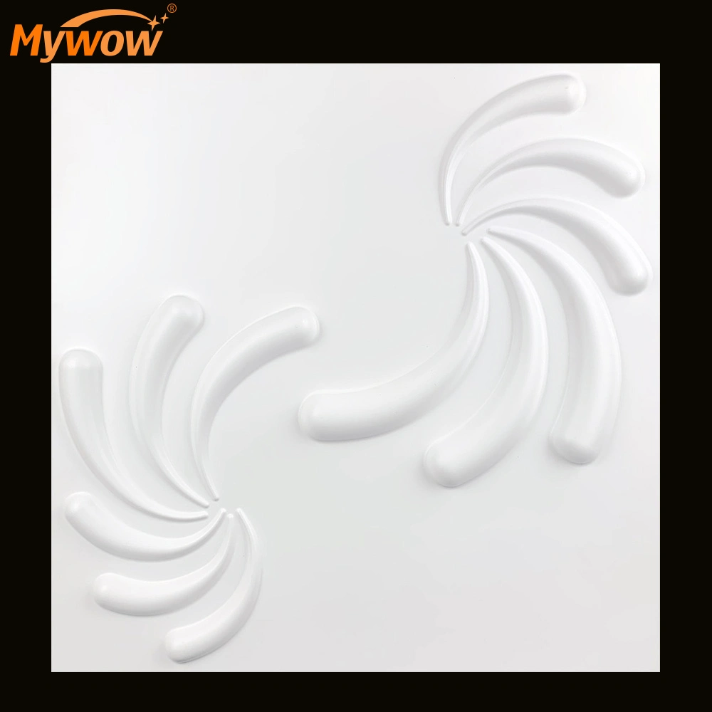 Durable Paintable Waterproof Fire-Retardant Plastic Vinyl Wall Panel 3D Wall