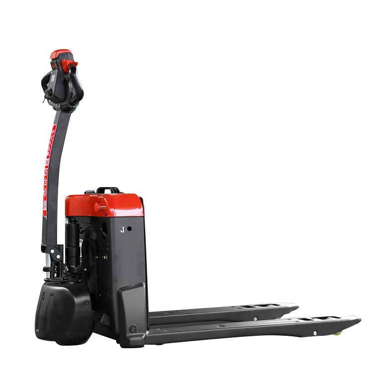 Semi Electronic Motorised Electric Hand Pallet Truck Forklift with Joystick