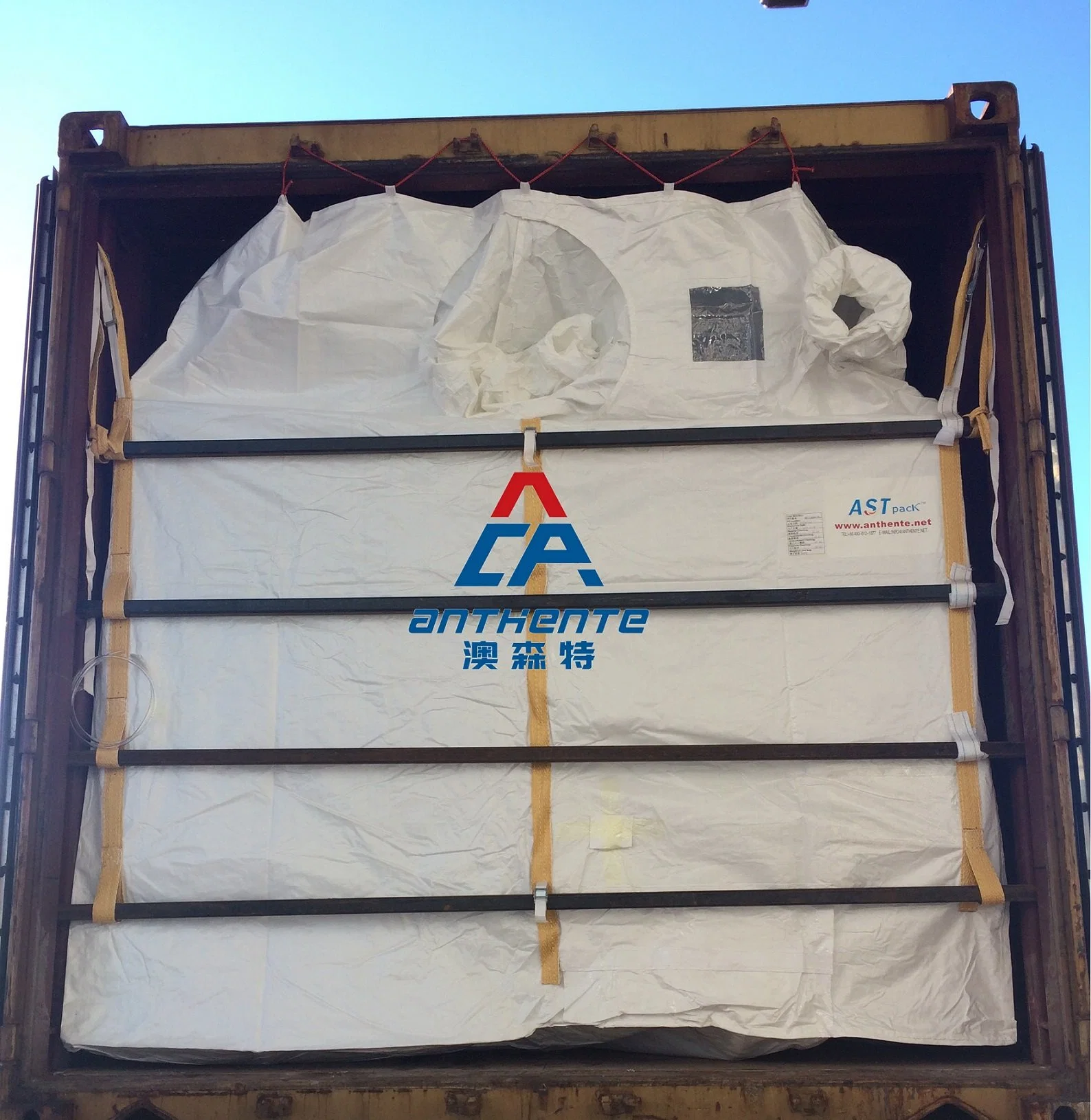 Dry Bulk Container Liner for Free Flowing Non-Hazardous Products