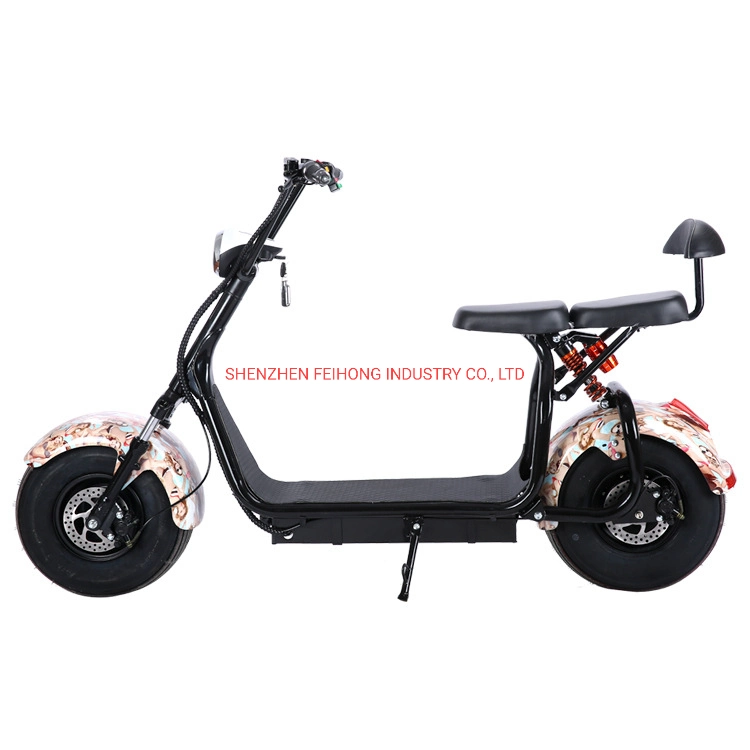 Motorcycle Electric Scooter Bicycle Electric Bike Electric Motorcycle Scooter Motor Scooter Battery 60V 18ah 2000W Motor Harley Scooter Folding Scooters