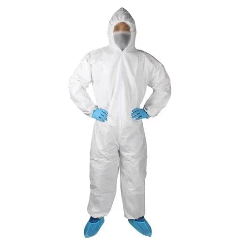 2023 New Chemical Protective Suit 98% Sulfuric Acid Resistant Industrial Safety Coverall Hazmat Disposable Nuclear Coveralls