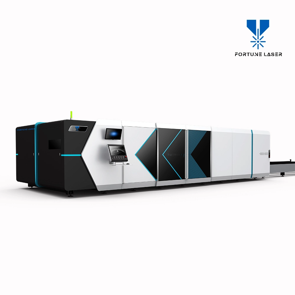 6 kw 8 kw 10kw 12kw Raycus Ipg Max Fibras Cortador Laser Tampa Completa de Potência Elevada Metal CNC máquina de corte de fibra a laser para máquinas agrícolas Indústria Aeroespacial