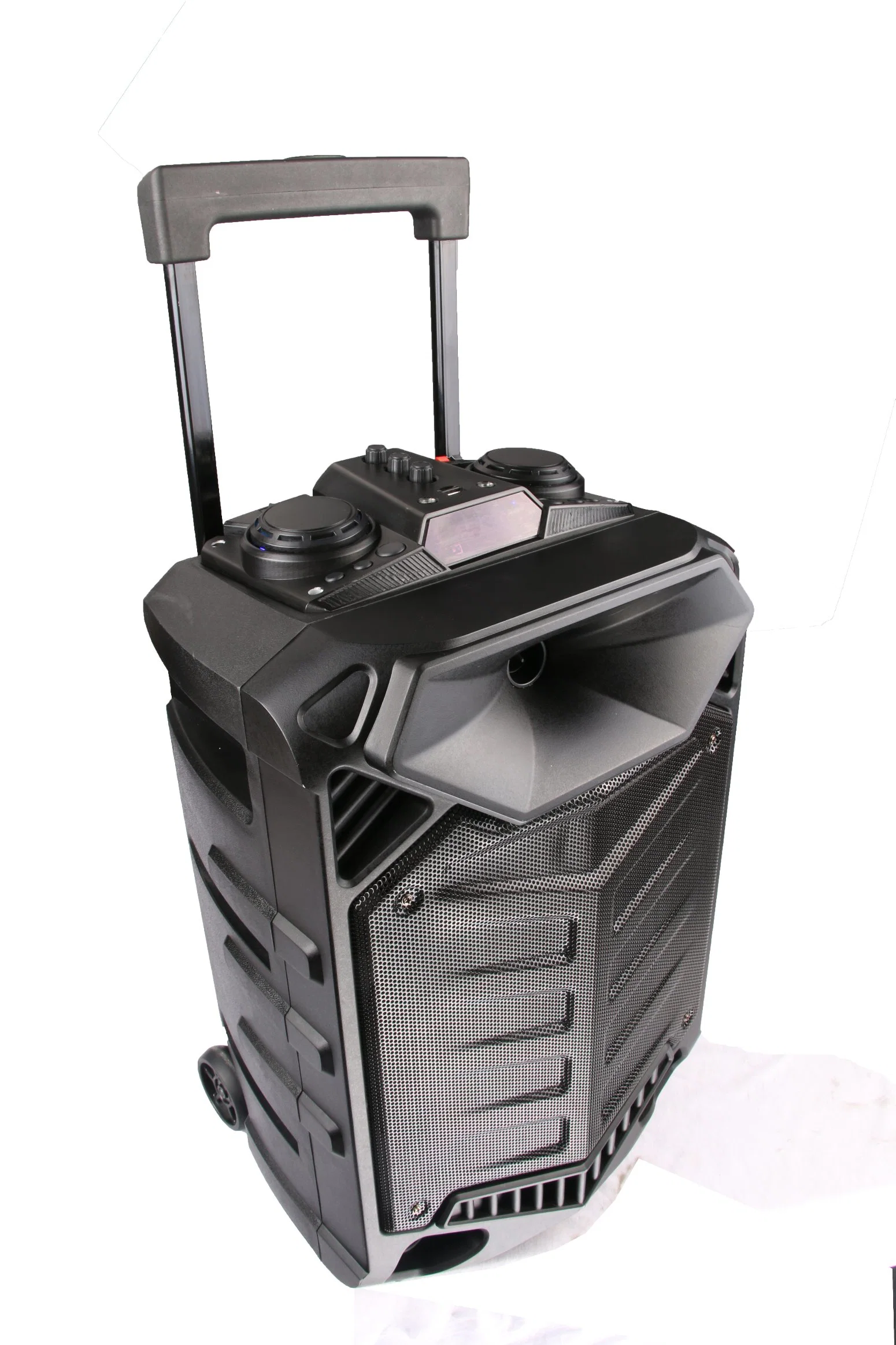 Shinco Rechargeble Bluetooth Private Mode Portable Trolley Wireless 12'' Multimedia Speaker