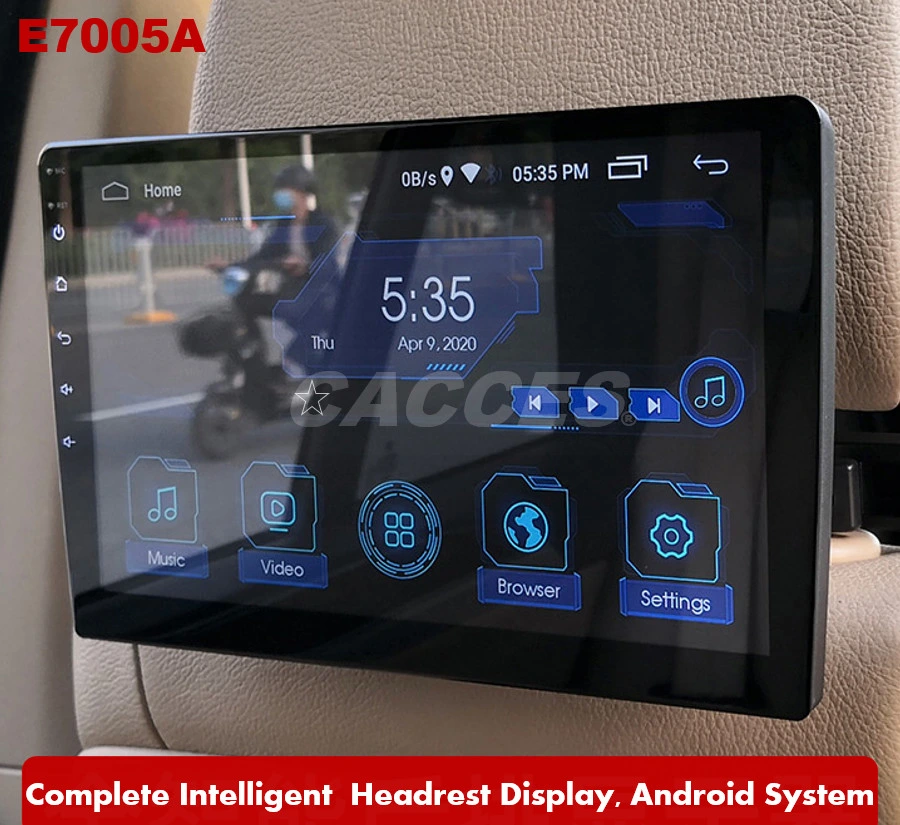 10,1 Zoll FHD 1080p Upgrade Auto Kopfstütze Video-Player mit 2,4G/5G WiFi, Android 10 Auto-TV Kopfstütze, hintere Entertainment-System für Auto, Sync Spiegelung Des Bildschirmtelefons