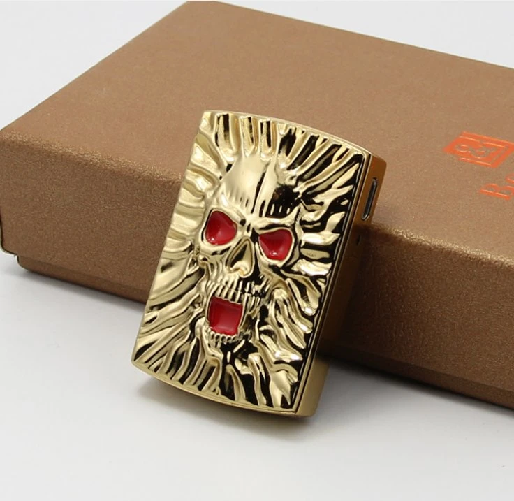 Halloween USB Electric Coin Cigar Lighter