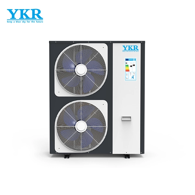 R410A Monobloc Evi DC Inverter Central Heating Cooling Heat Pump System for Low Temperature Area