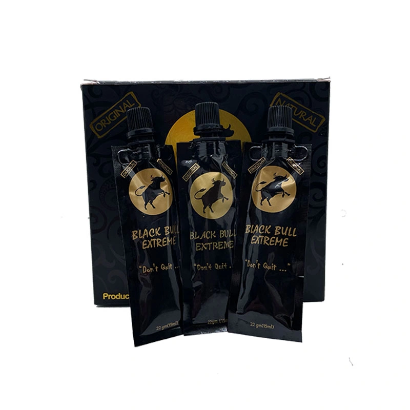 Black Bull Honey Extreme 12 bolsas largo tiempo para los hombres Salud